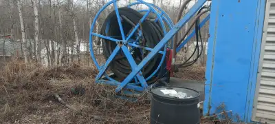 hydraulic hose 2in and 1 in 200 ft will cut to lenght call Randy, View more