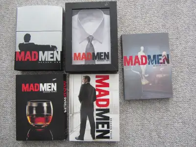 Seasons 1 Thru 5 of Mad Men on DVD, View more