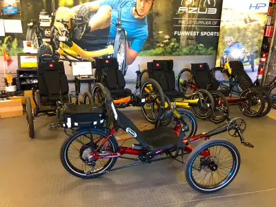 Custom one-off electric Gekko fx20. Featuring a Grin Technologies GMAC geared hub motor, huge 48 vol...