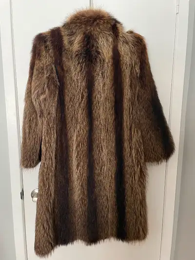 Manteaux de fourrure en chat sauvage et accessoires (chapeau, collet et manchon), faites votre offre...