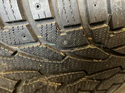 I got 4 winter tires for sale good condition still new 5/114.3 bolt pattern fit Toyota RAV4 2006 to...