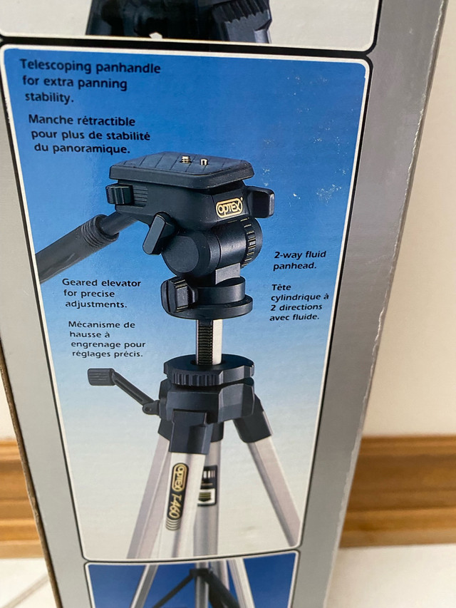 Optex T460 tripod  in Cameras & Camcorders in Mississauga / Peel Region - Image 4