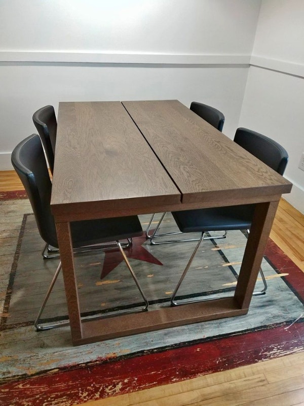 IKEA MORBYLANGA dining table and BERNHARD chairs | Dining Tables & Sets ...