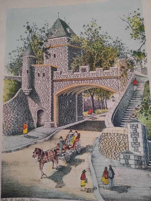 cote de la montagne Québec et porte st Louis quebec dans Autre  à Lac-Saint-Jean - Image 2
