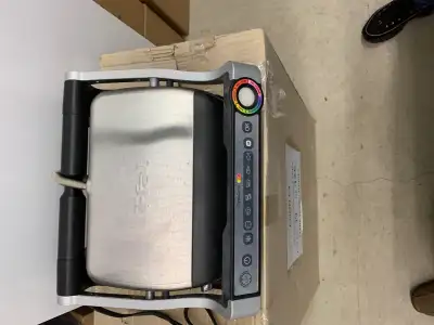 This OptiGrill Indoor Smart Grill is packed with innovative technology that takes all the guesswork...