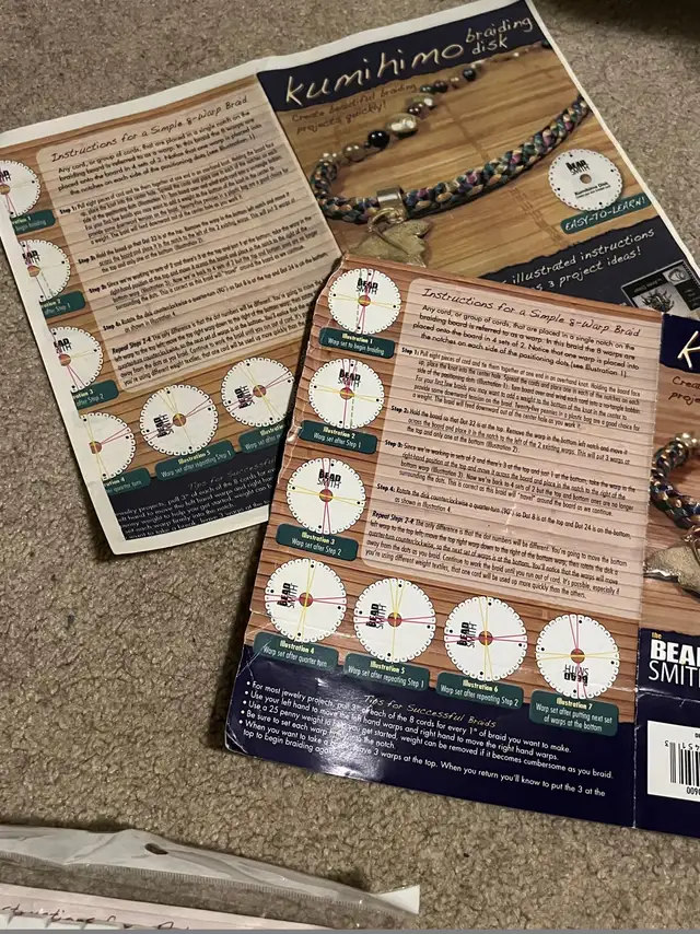 Kumihimo supplies - disk, plate, chinese knotting cord in Hobbies & Crafts in Dartmouth - Image 11