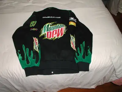 Nascar Brian Vickers (#57) Mountain Dew Jacket, View more