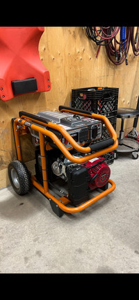 Honda powered ridgid generator 