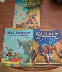 3 BD : Ali Béber 1985 - T.1 T.2 et T.3 édition du Lombard