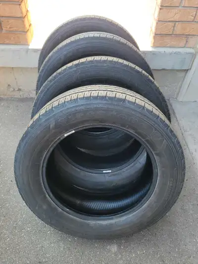 4 Firestone Destination LE² All Season Tires for Sale. **245/60/R18** Great Condition. (6/32") 65% T...