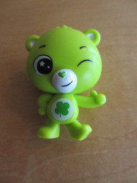 Figurine calinours (care bear) vert (avec boîte de rangement)