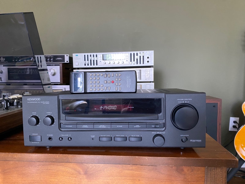 Kenwood KA995 Surround Sound Receiver with Remote Stereo Systems