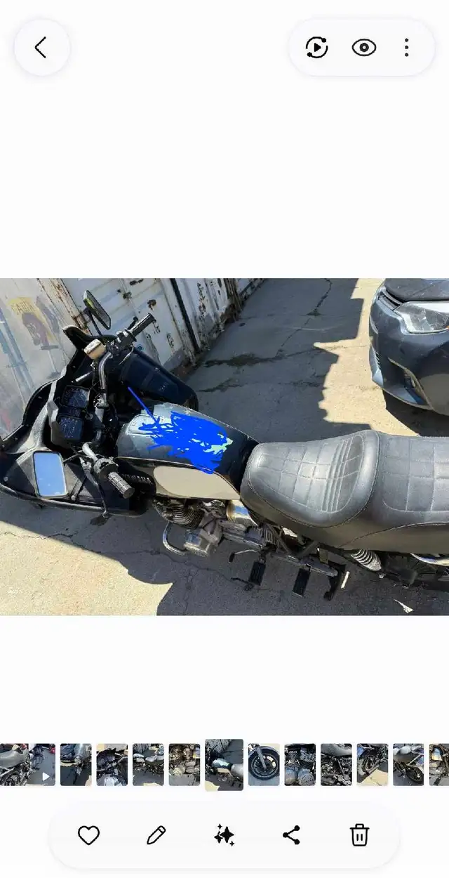 YAMAHA MOTOR BIKE in Street, Cruisers & Choppers in Edmonton - Image 7