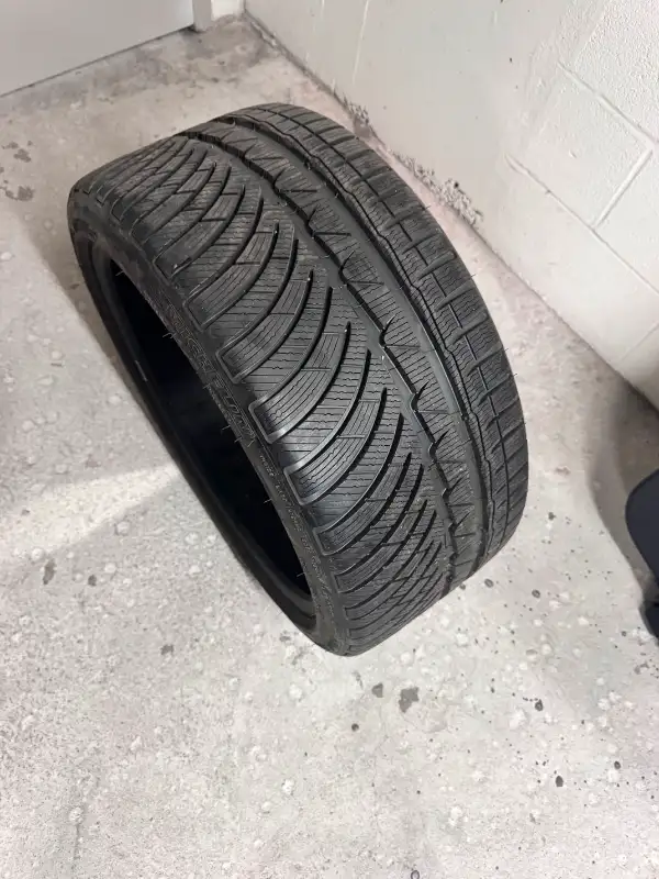 Single Brand New Winter Tire - 19" (35R19) Michelin Pilot Alpin in Tires & Rims in City of Halifax - Image 2