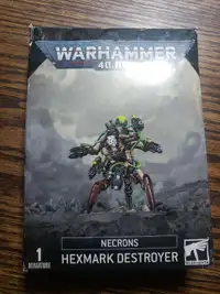 New, unused - Warhammer 40k, Necron Hexmark Destroyer
