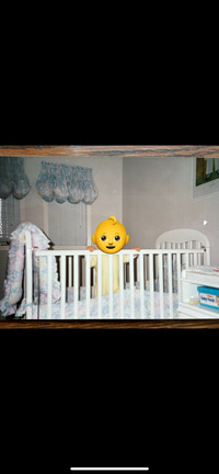 Amazing Little Folks white wooden  Crib still in box- Reduced!