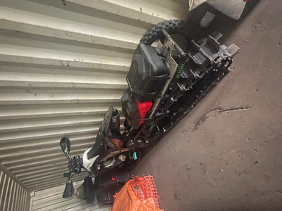 2018 KX450 RECLUSE CLUTCH 480 BIG BORE 2020 ARO3 TIMBERSLED OVERSIZED GAS TANK GAS CAN HEATED HANDLE...