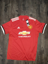 Manchester United Jersey & Training Shorts