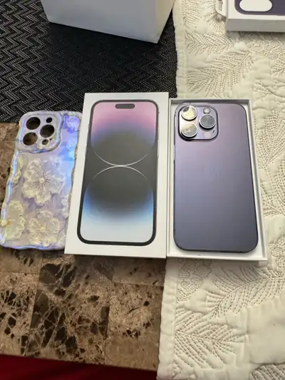 Apple iPhone 14 Pro Deep Purple 128GB, View more