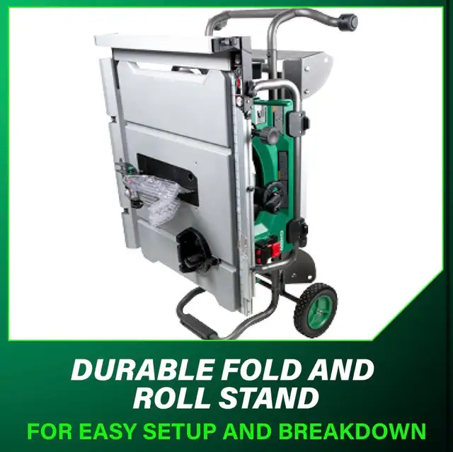 Metabo HPT Table Saw, 10” Carbide Tipped Blade, 35” Rip Capacity in Power Tools in Markham / York Region - Image 6