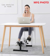 (NEW) Pedal Exerciser Desk Bike / Smooth & Quiet (TODO TD004MB)
