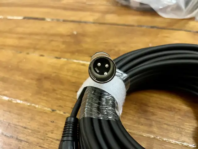 50 Foot XLR Mic Cables Brand New in Pro Audio & Recording Equipment in City of Toronto - Image 5