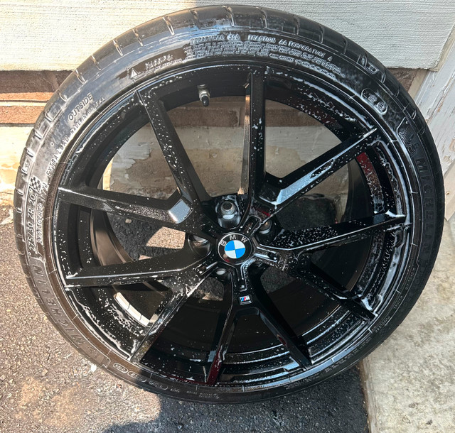 20” STAGGERED BMW 850xi RIMS & MICHELIN PS4 TIRE DOT 5123 5X112 in Tires & Rims in Mississauga / Peel Region - Image 4