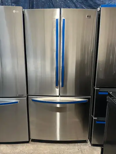 33” LG FRENCH DOOR REFRIGERATOR STAINLESS STEEL , View more