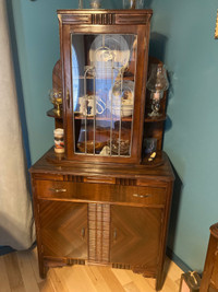 Antique Buffet and Hutch