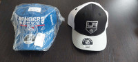 New w/tags NY Rangers & LA Kings Licensed Youth Reebok hats $15