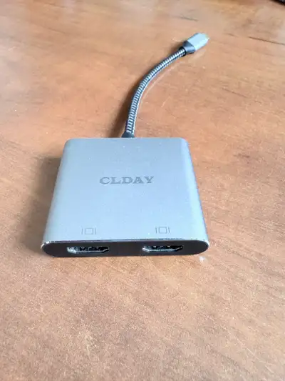 USB c to dual HDMI adapter, View more
