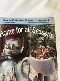 Home For All Seasons Craft Book- Manotick 