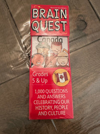 New sealed Brain Quest Canada grades 5 & up 
