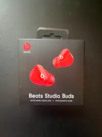 Beats Studio Wireless Buds - Red - Brand New in Box