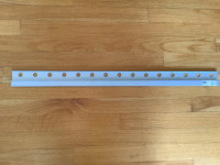 Brand new IKEA SEKTION Suspension rail, galvanized, 214 cm (84 "