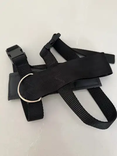 Harnais pour chien noir, View more