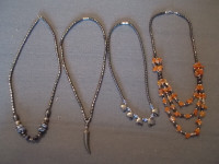 Reduced--Non-Magnetic Hematite Necklaces-