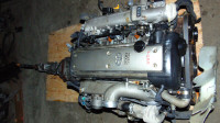 MOTEUR TOYOTA CHASER 2.5L 1JGTE TURBO ENGINE R154 TRANS JDM