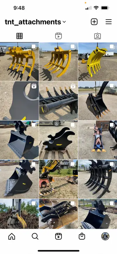 TNT Attachments 780-591-5199 Excavator Attachments Top quality Design Strength & Performance All Att...