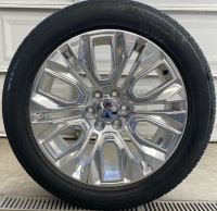 28. 2019-2024 GMC Sierra Yukon Chevy Denali OEM rims and tires