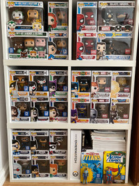 Funko Pop Assorted Vinyl Figures ($15 - $100+ Each)