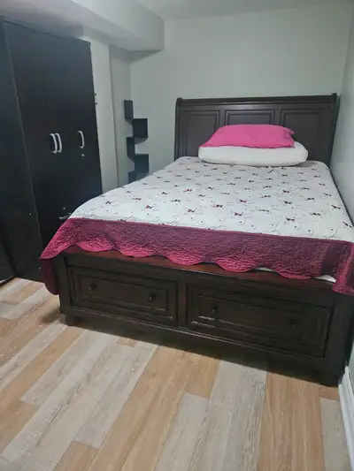 Newly renovated basement for rent immediately.