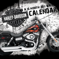 Harley Davidson Calendar - 2011