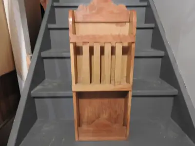 Hanging Wood Shelf / Holder, View more