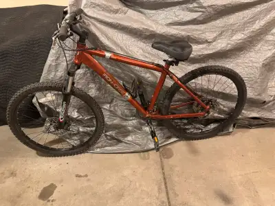 Men’s Ironhorse Aluminum Mountain Bike with Disk Brakes , 24 speed , 26 inch and , 17 inch frame. Ev...