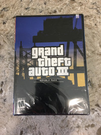 Grand Theft Auto III PS3 Double Pack Sealed