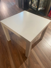 Ikea side table white