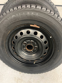 Winter tires on rims for sale