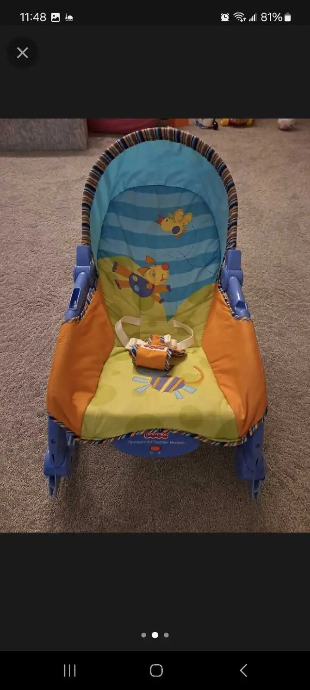 Fisher price baby rocker in Playpens, Swings & Saucers in Ottawa - Image 3
