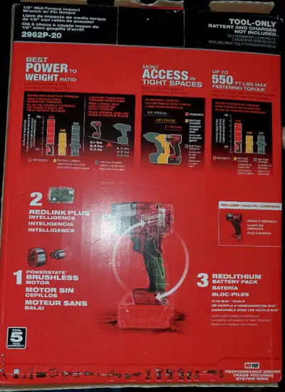 Milwaukee M18 Brushless Cordless Mid Torque Wrench, View more